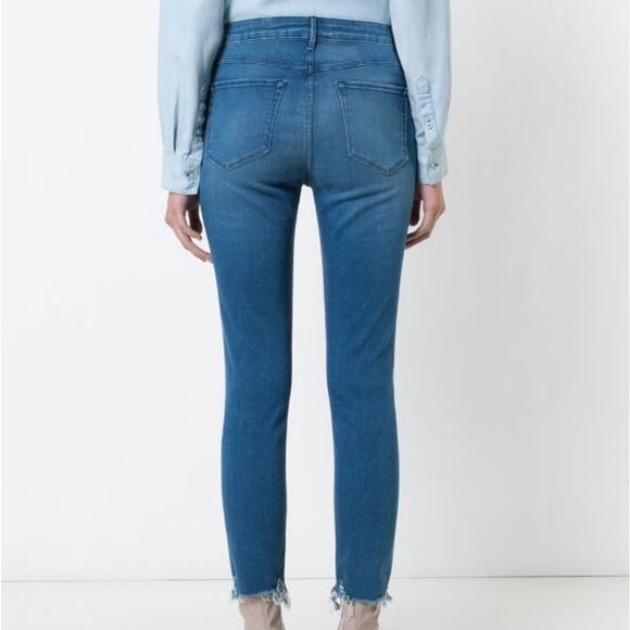 3X1 NYC Mid Rise Skinny Crop Jeans - Picture 2 of 8